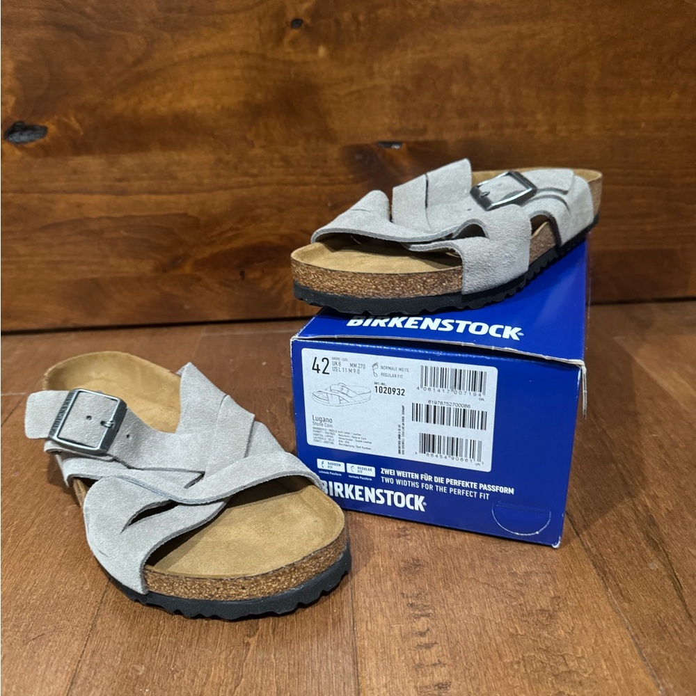 Birkenstock Gray Sandals